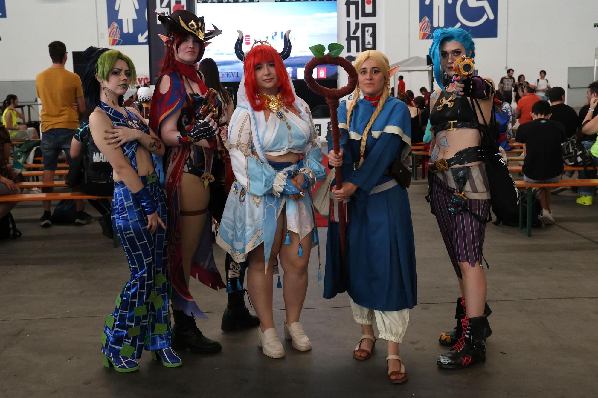 Vigo acoge la Kokoro Japan Expo: miles de fieles disfrutan del manga, el anime y el 'cosplay'
