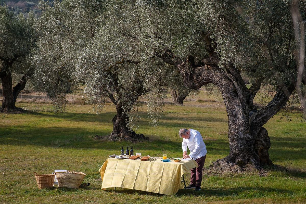 Terres de l'Ebre. Showcooking con aceite de oliva virgen extra (AOVE). Aceites de Identidad