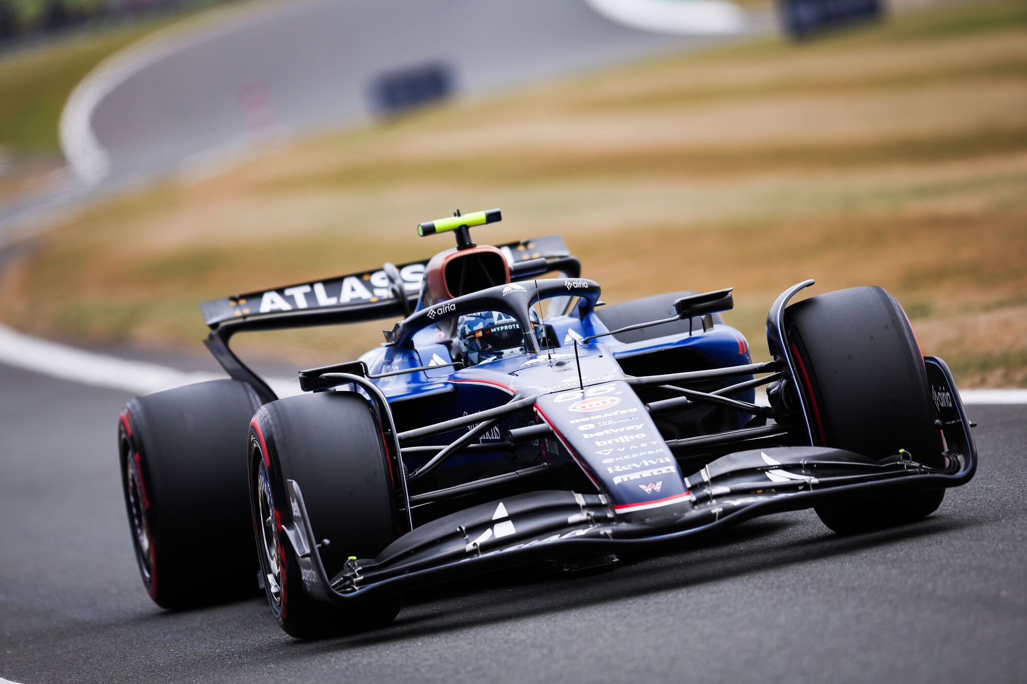 55 SAINZ Carlos (spa), Williams Racing FW47, action during the Formula 1 Qatar Airways British Grand Prix 2025, 12th round of the 2025 FIA Formula One World Championship from July 4 to 6, 2025 on the Silverstone Circuit, in Silverstone, United Kingdom - Photo Eric Alonso / DPPI AFP7 05/07/2025 ONLY FOR USE IN SPAIN. Eric Alonso / DPPI / AFP7 / Europa Press;f1;formula 1;FORMULE 1;Motorsport;SILVERSTONE;Sport;UNITED KINGDOM;F1 - BRITISH GRAND PRIX 2025;