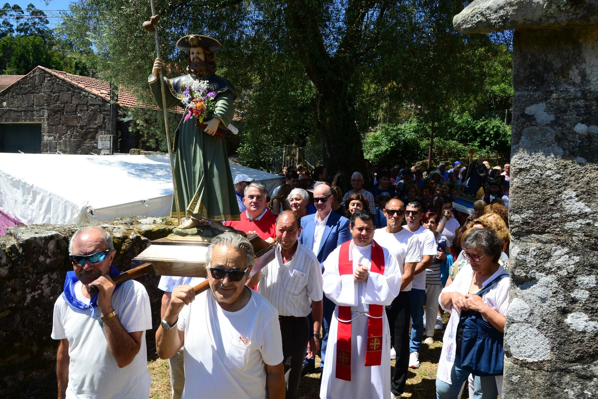 As celebracións do Día de Santiago en Ermelo, 
