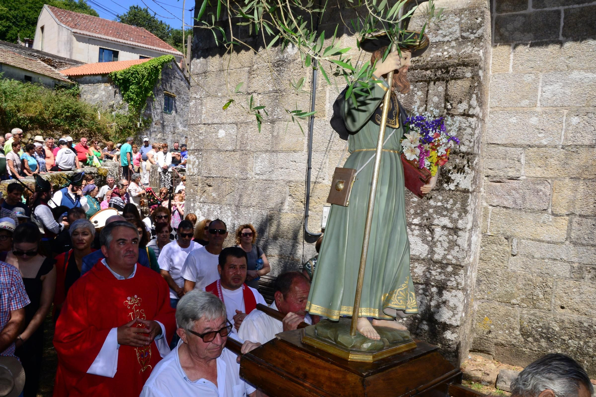As celebracións do Día de Santiago en Ermelo, 