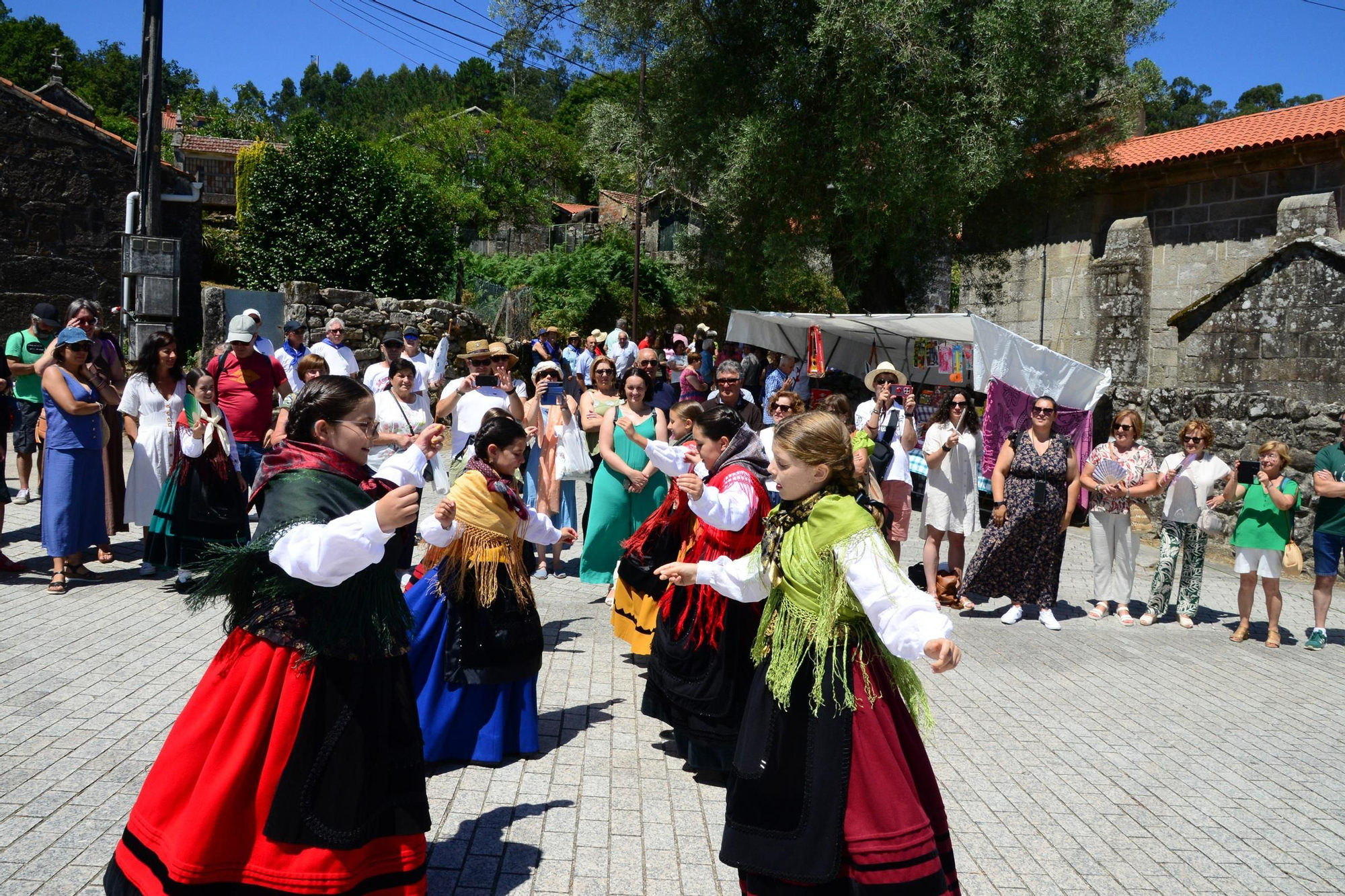 As celebracións do Día de Santiago en Ermelo, 