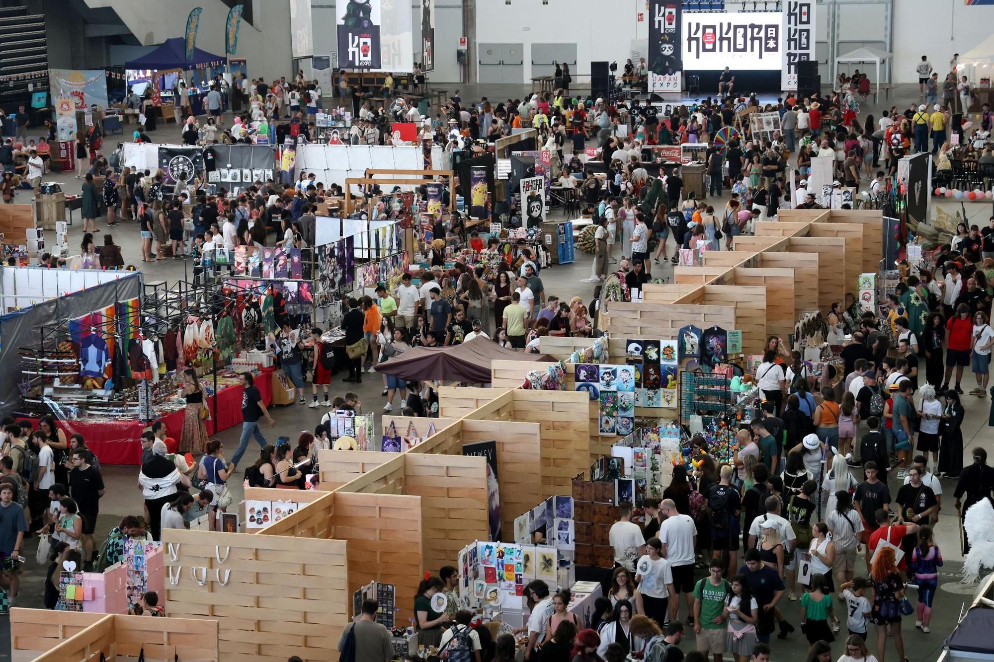 Vigo acoge la Kokoro Japan Expo: miles de fieles disfrutan del manga, el anime y el 'cosplay'