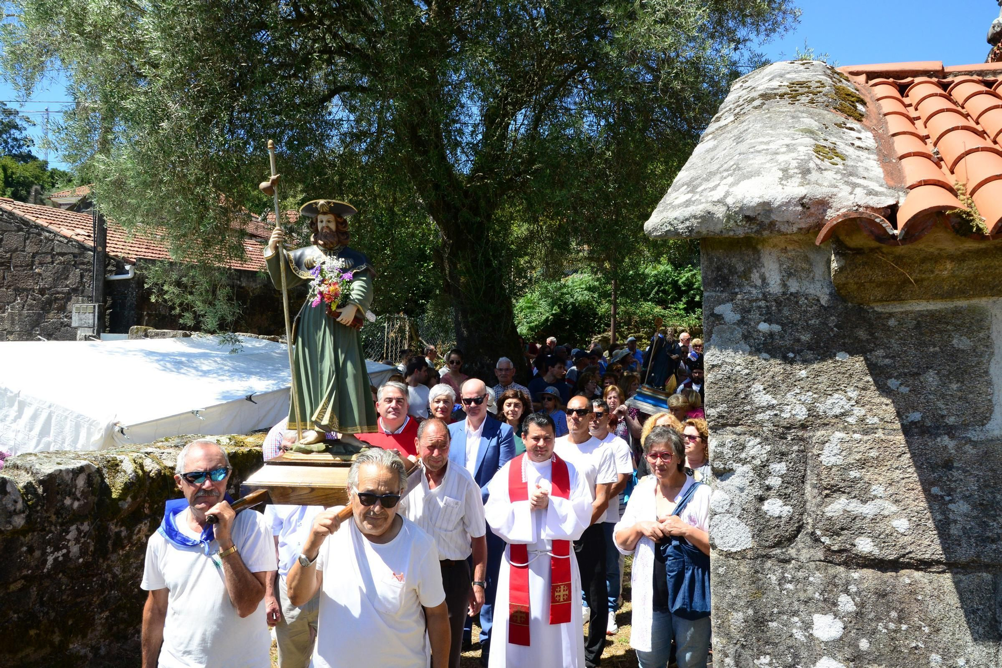 As celebracións do Día de Santiago en Ermelo, 