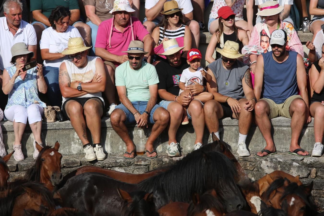 Las imágenes de la Rapa das Bestas de Sabucedo