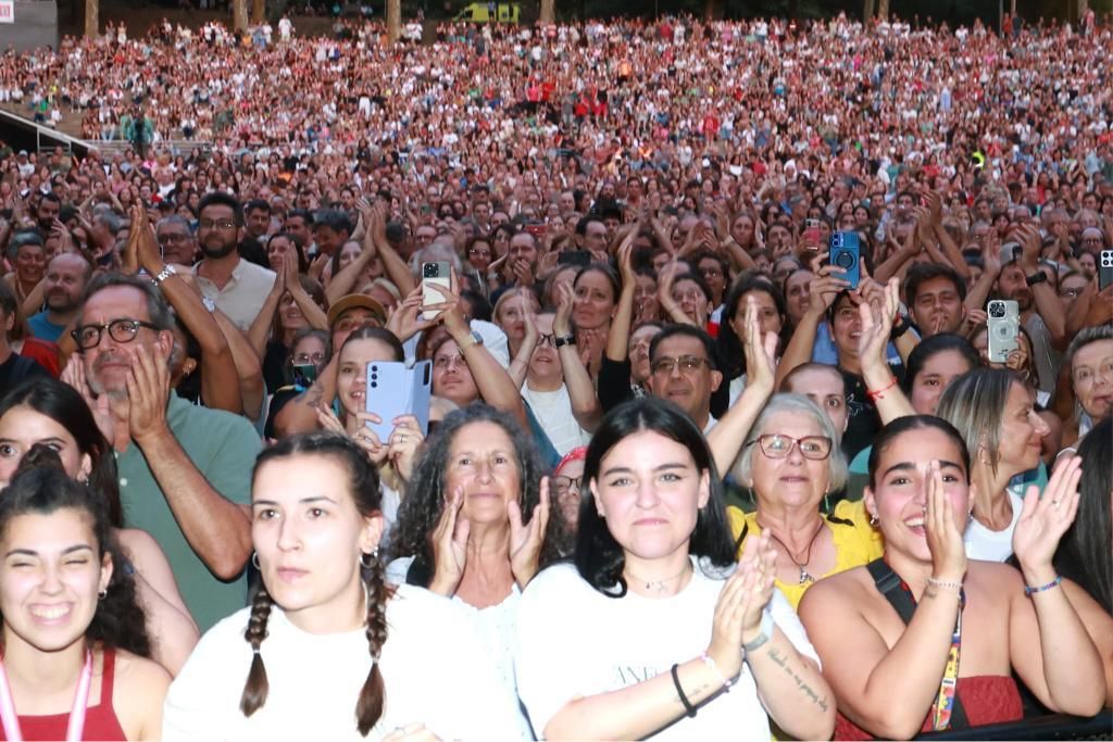 Vanesa Martín emociona a un parque de Castrelos a rebosar