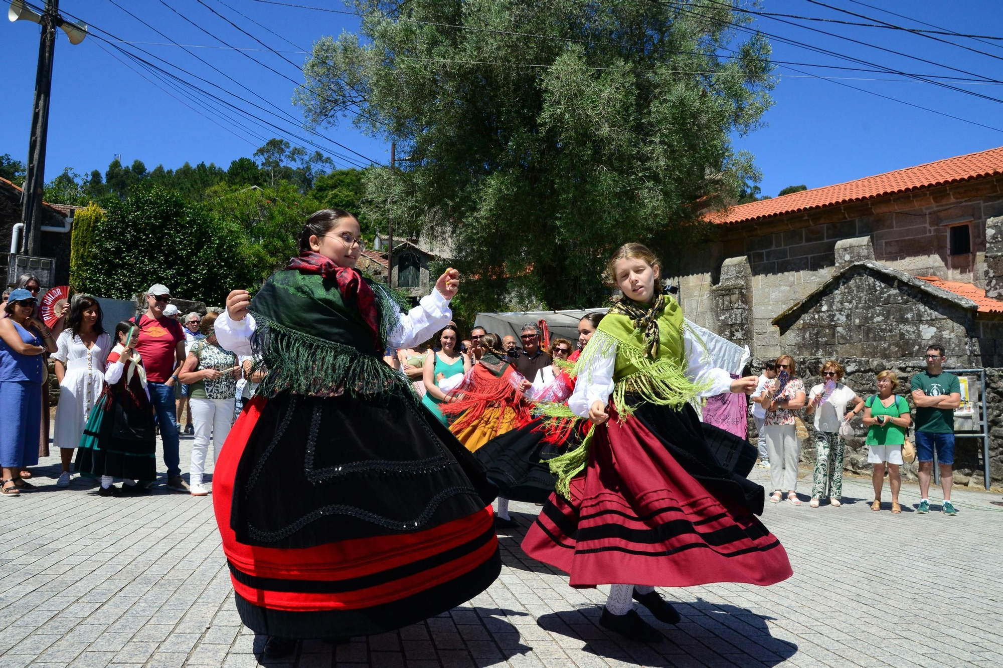 As celebracións do Día de Santiago en Ermelo, 