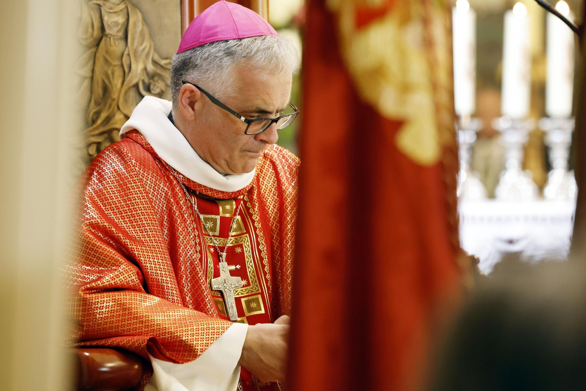Imágenes de la procesión Cristo de la Victoria y misa solemne
